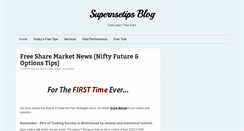 Desktop Screenshot of blog.supernsetips.com